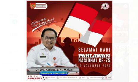 Sambut HUT Kemerdekaan, Ini Tema Baru Lomba BPIP