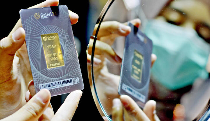 Daftar Harga Emas 24 Karat Per Senin, 16 Agustus 2021
