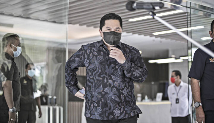 Kalem, Elektabilitas Erick Thohir Malah Naik