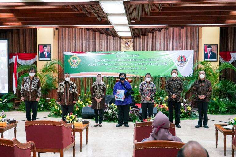 Menteri Siti Kembali Pertahankan Opini WTP 4 Kali Beruntun Di Tengah Pandemi