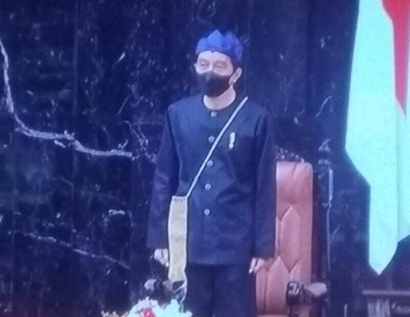 Jokowi Pakai Baju Baduy di Sidang Tahunan MPR 2021 dan Pidato Kenegaraan; Tokoh Adat Ungkap Fakta Ini