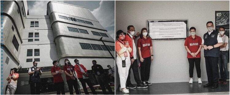 9 Momen peresmian gedung emas Greysia Polii dan Apriyani, penuh haru