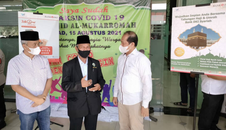 Gandeng DMI, Bank DKI Hadirkan Mobil Vaksin Keliling di Tempat Ibadah