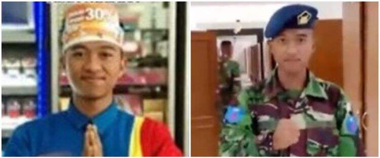 Kisah pegawai minimarket kerap gagal tes TNI hingga berhasil, salut