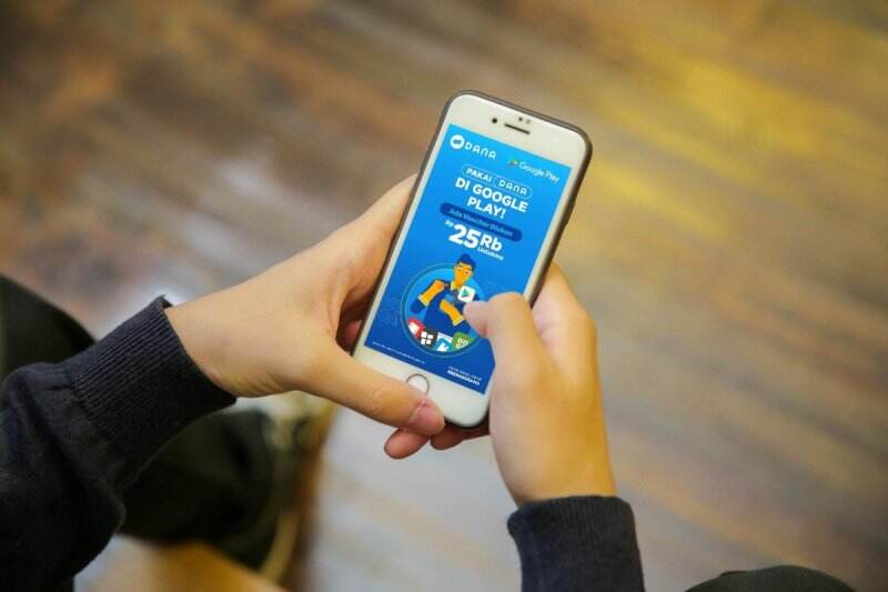 DANA Resmi Jadi Opsi Pembayaran di Google Play
