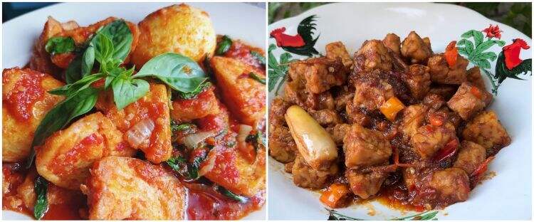 9 Resep tahu dan tempe bumbu balado, sedap dan pedasnya nendang