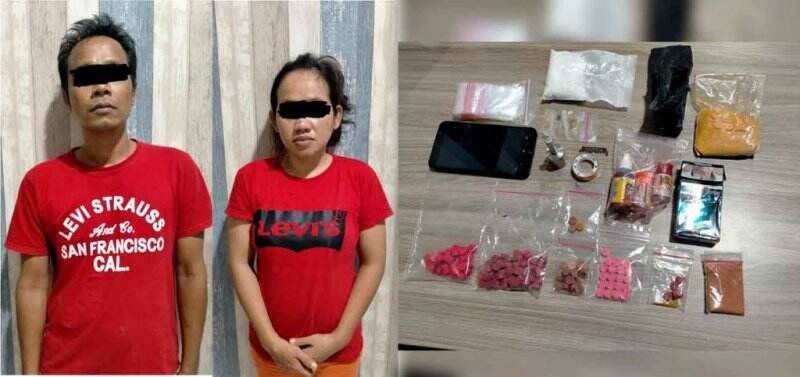 Suami Istri Pembuat Ineks Palsu di Banjarmasin Diringkus Polisi