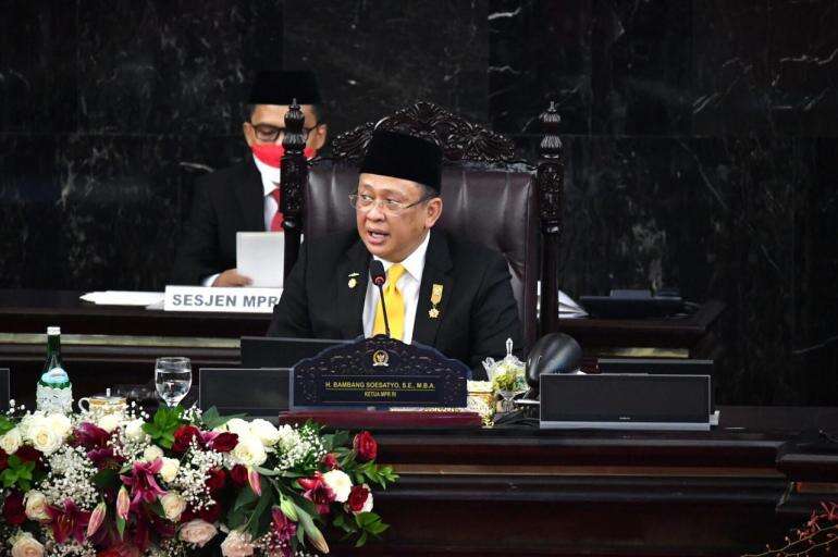 Pidato Bamsoet Di Sidang Tahunan MPR Penting, Vaksinasi Ideologi Untuk Cegah Ancaman Terhadap Pancasila