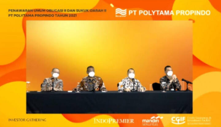 Incar Dana Rp700 Miliar dari Pasar Modal, Polytama Propindo Terbitkan Obligasi dan Sukuk
