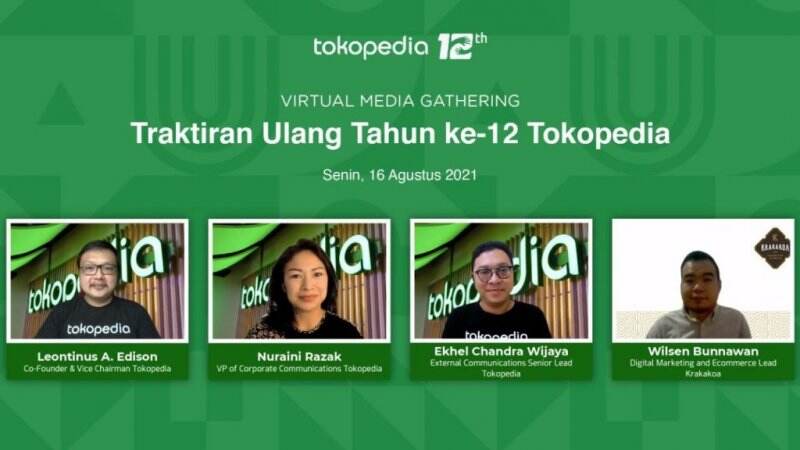 Rayakan Ulang Tahun Ke-12, Yuk Intip Sederet Traktiran dari Tokopedia!