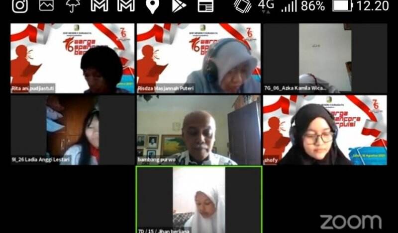 Baca Puisi Secara Daring untuk Menyambut HUT ke-76 Kemerdekaan RI