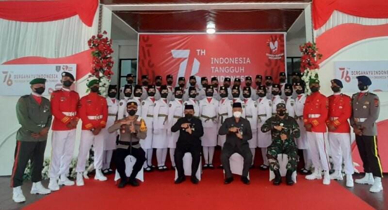 Resmi Dikukuhkan, Anggota Paskibra Tabalong Dituntut Sempurna Besok