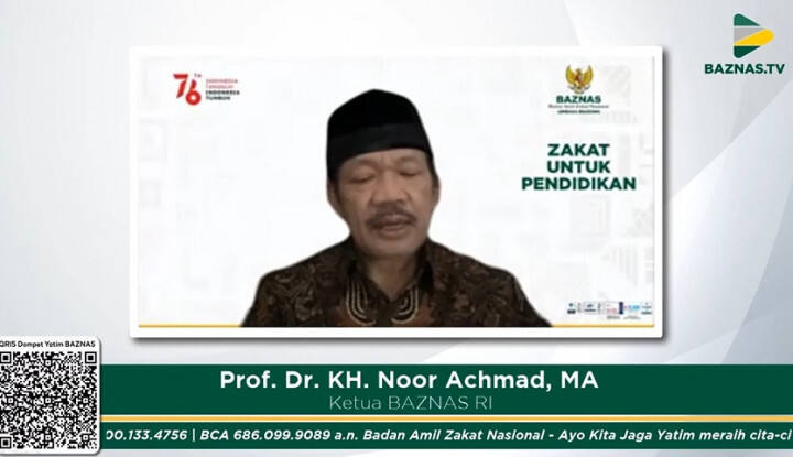 BAZNAS Buka Pendaftaran Beasiswa Cendekia BAZNAS 2021