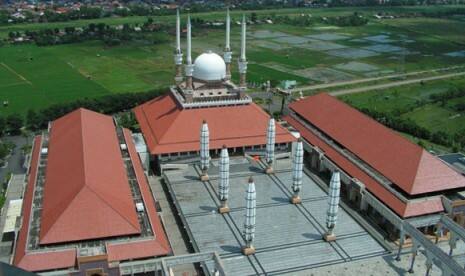 Masjid Agung Jawa Tengah Kembali Dibuka