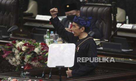 Filosofi Baju Adat Baduy yang Dipakai Presiden Jokowi