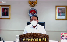Hadir secara Virtual, Menpora Zainudin Amali Ikuti Pidato Presiden di Sidang Tahunan MPR RI