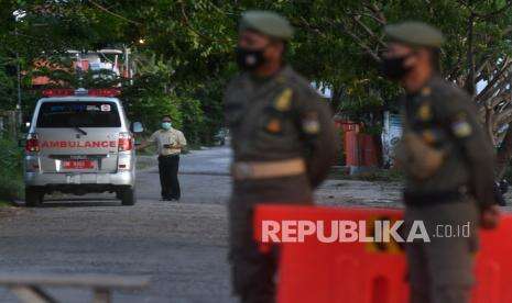 In Picture: Perumahan Dosen di Palu Terdampak Covid-19