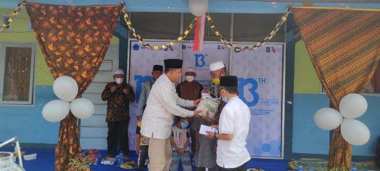 13 Tahun SMKN 1 Sikur, Doa Bersama dan Menyantuni Anak Yatim