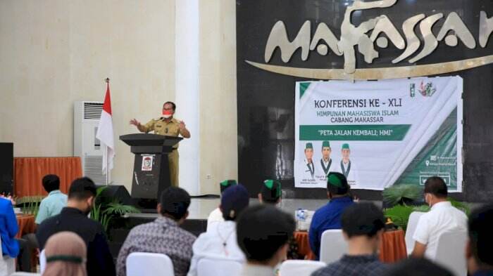 Hadiri Konfrensi Ke - XLI, Danny Minta Kader HMI Cepat Beradaptasi dan Berpikir Positif