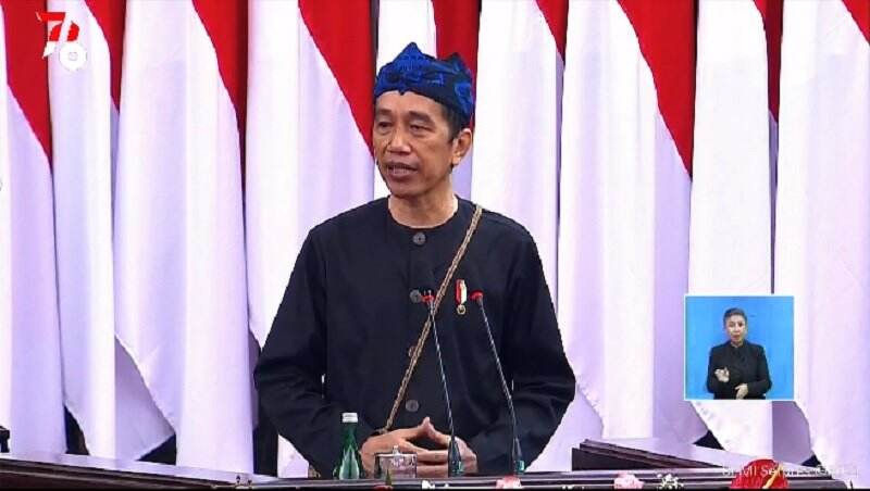 Mengenal Jamang Sangsang, Pakaian Khas Suku Badui yang Dipakai Presiden Jokowi