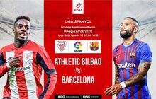Link Live Streaming Liga Spanyol: Athletic Bilbao vs Barcelona