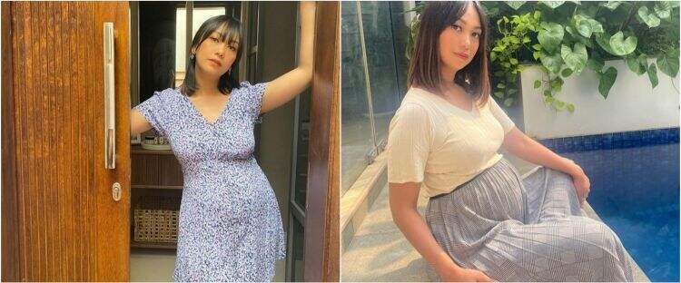 11 Pesona Nola B3 Tunjukkan Baby Bump, Usia 43 Tahun Hamil Anak