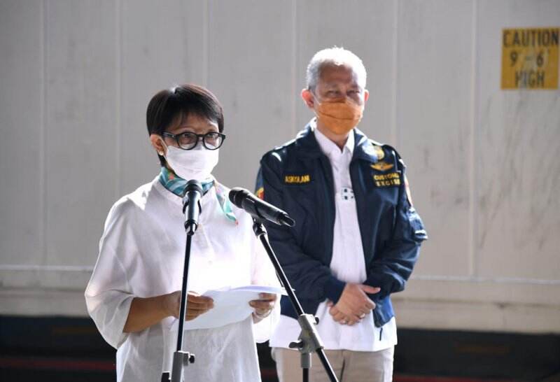 Menlu Retno Marsudi Ingatkan Kasus Covid-19 Global Masih Fluktuatif