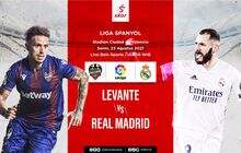 Prediksi Levante vs Real Madrid: Los Blancos Wajib Waspada dengan Catatan 3 Pertemuan Terakhir