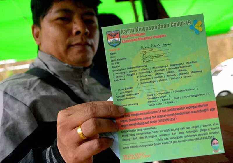 Kebocoran Kartu Kewaspadaan Kesehatan Diselidiki