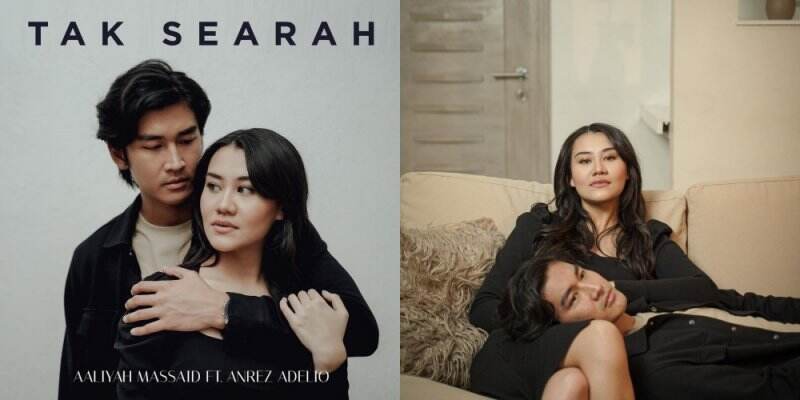Download MP3 Lagu Aaliyah Massaid Feat Anrez Adelio - Tak Searah, Lengkap Lirik Dan Video Klipnya
