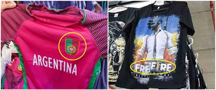 11 Desain baju ini tulisan dan gambarnya nggak nyambung, kocak deh