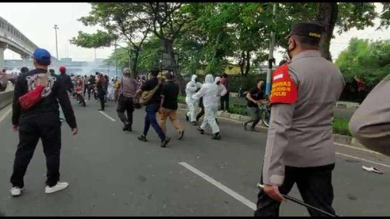 Empat Polisi Jadi Korban Pendukung Habib Rizieq, Seorang AKBP Sempat Pingsan Lama