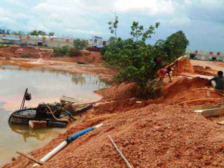 BP Batam Himbau Penambang Pasir Ilegal Dekat Waduk Hentikan Aktivitas