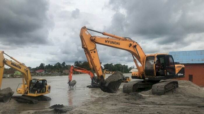 Normalisasi Sungai Masamba Berlanjut