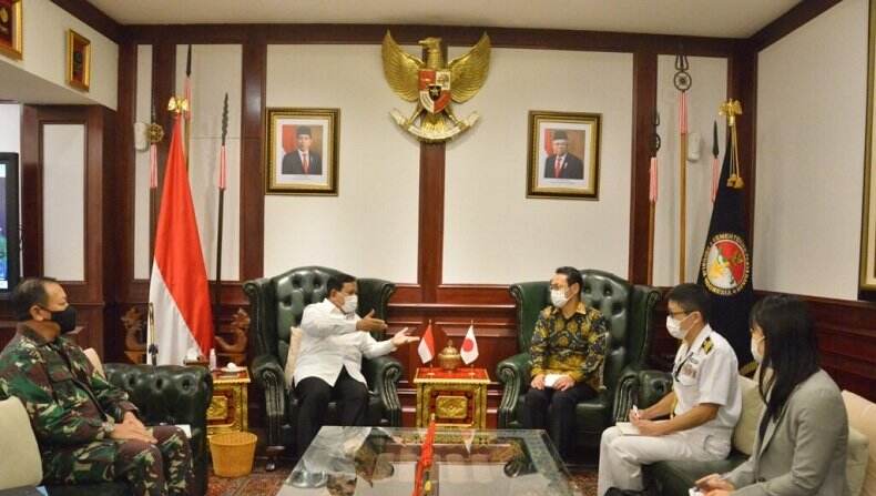 Bertemu Dubes Jepang, Prabowo Bahas Kerja Sama Bidang Pertahanan