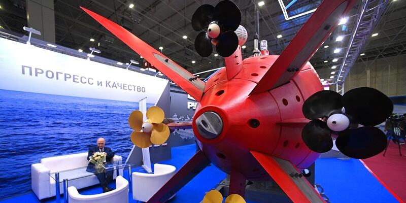 Canggih, Rusia Uji Coba Drone Bawah Laut Pengusir Kapal Selam Musuh