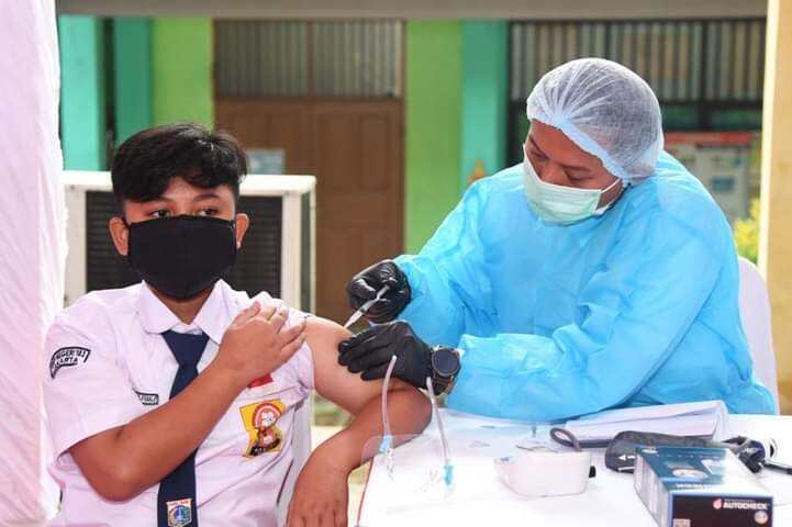 Pemkot Tangerang Targetkan 15 Ribu Siswa Divaksinasi Dalam 2 Hari