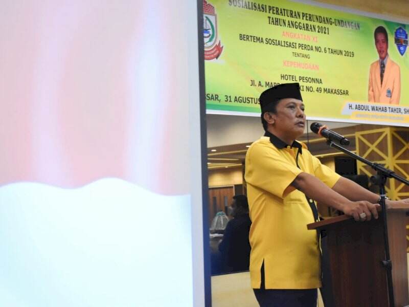 Sosialisasikan Perda Kepemudaan, Wahab Tahir Ingin Pemuda terus Menggelorakan Semangat Kemerdekaan