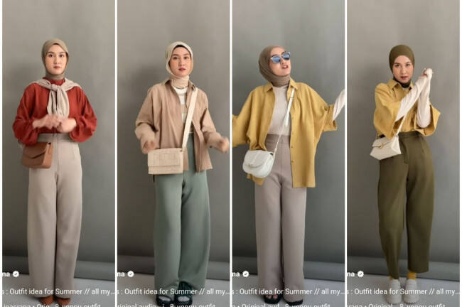 Inspirasi Summer Outfit untuk Hijabers, Dijamin Kece dan Kekinian Abis