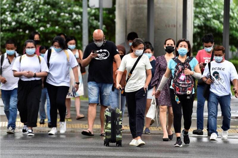 Kasus Covid-19 di Singapura Melonjak, Tertinggi dalam 1 Bulan Terakhir