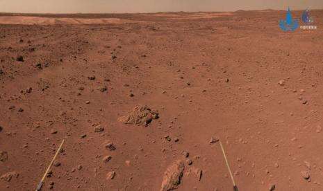 China Bagikan Foto Baru dari Permukaan Planet Mars