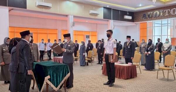 Taufan Pawe Lantik Dua Pejabat Pemkot Parepare