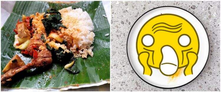 Dari sebungkus nasi dan lauk, pria ini buat nasi padang lebih estetik