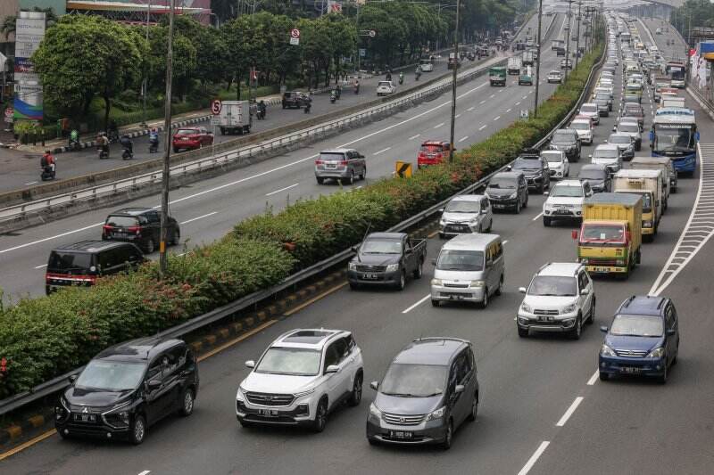 Selama PPKM Level 3 Volume Lalu Lintas Jakarta Naik 20 Persen