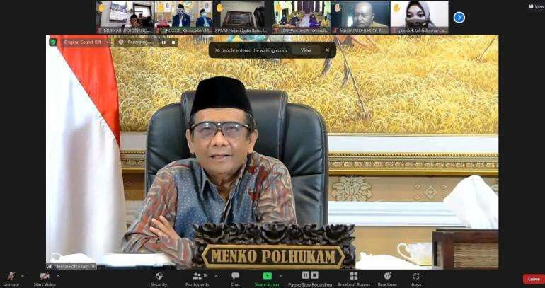 Pasca Taliban Kuasai Afghanistan Mahfud MD: Pemerintah Bendung Potensi Ancaman Terorisme Di Tanah Air