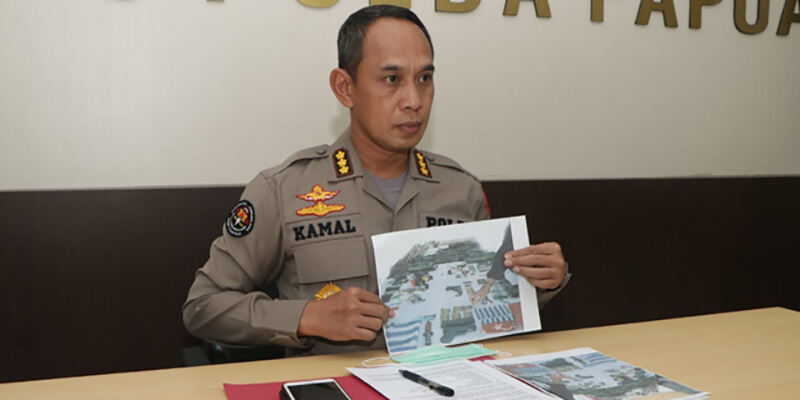 Diduga Otak dan Pendana KKB Papua, Kepala Distrik Wusama Diamankan