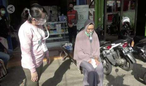 Terapi Uap untuk Warga Terpapar Covid-19