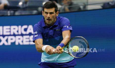Djokovic Lalui Laga Sulit pada Babak Pertama US Open 2021