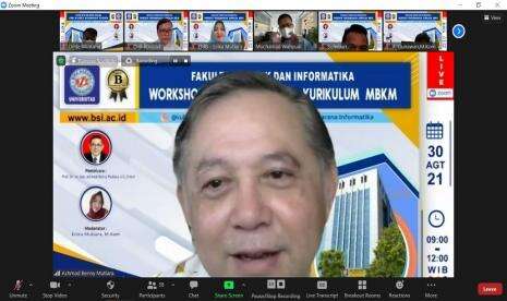 Diskusi MBKM, UBSI Hadirkan Guru Besar Ilmu Komputer
