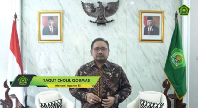 Menteri Agama Harapkan Mahasiswa Baru UIN Malang Jadi Agent of Change dan Moderasi Beragama